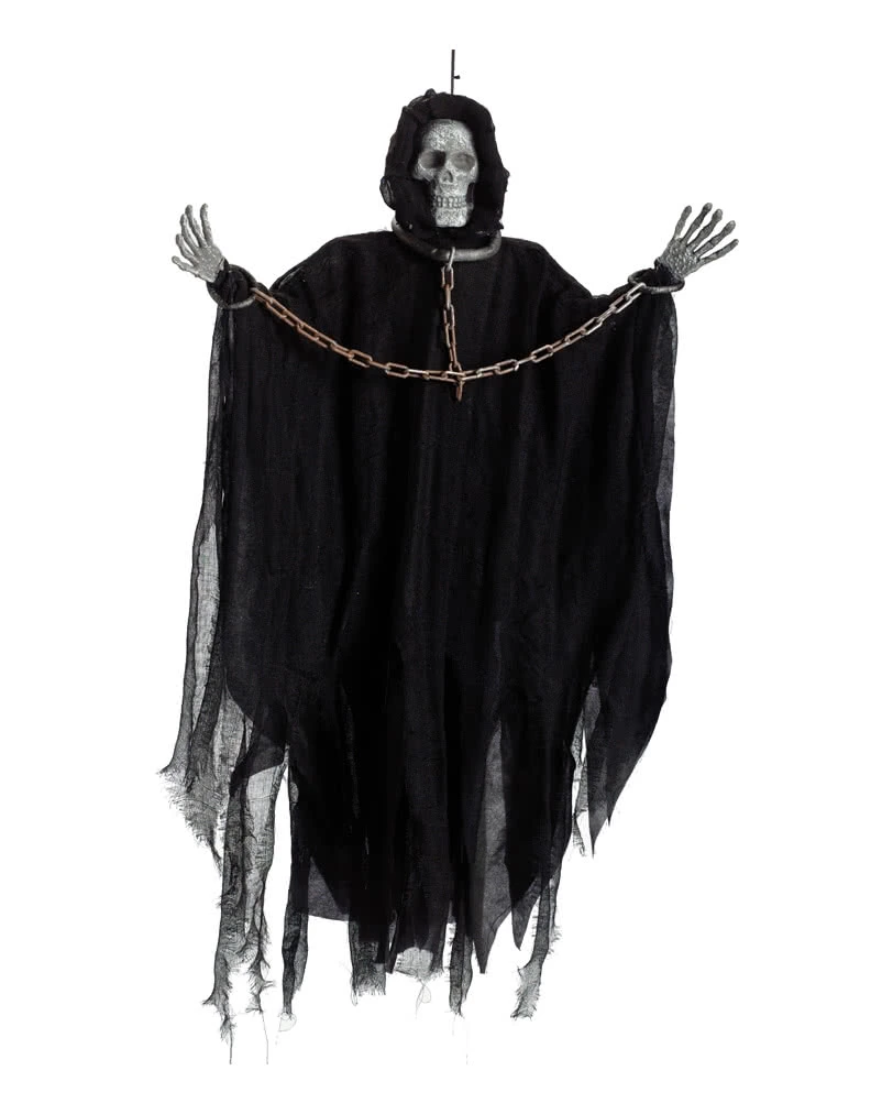 Skelett In Ketten Hängefigur