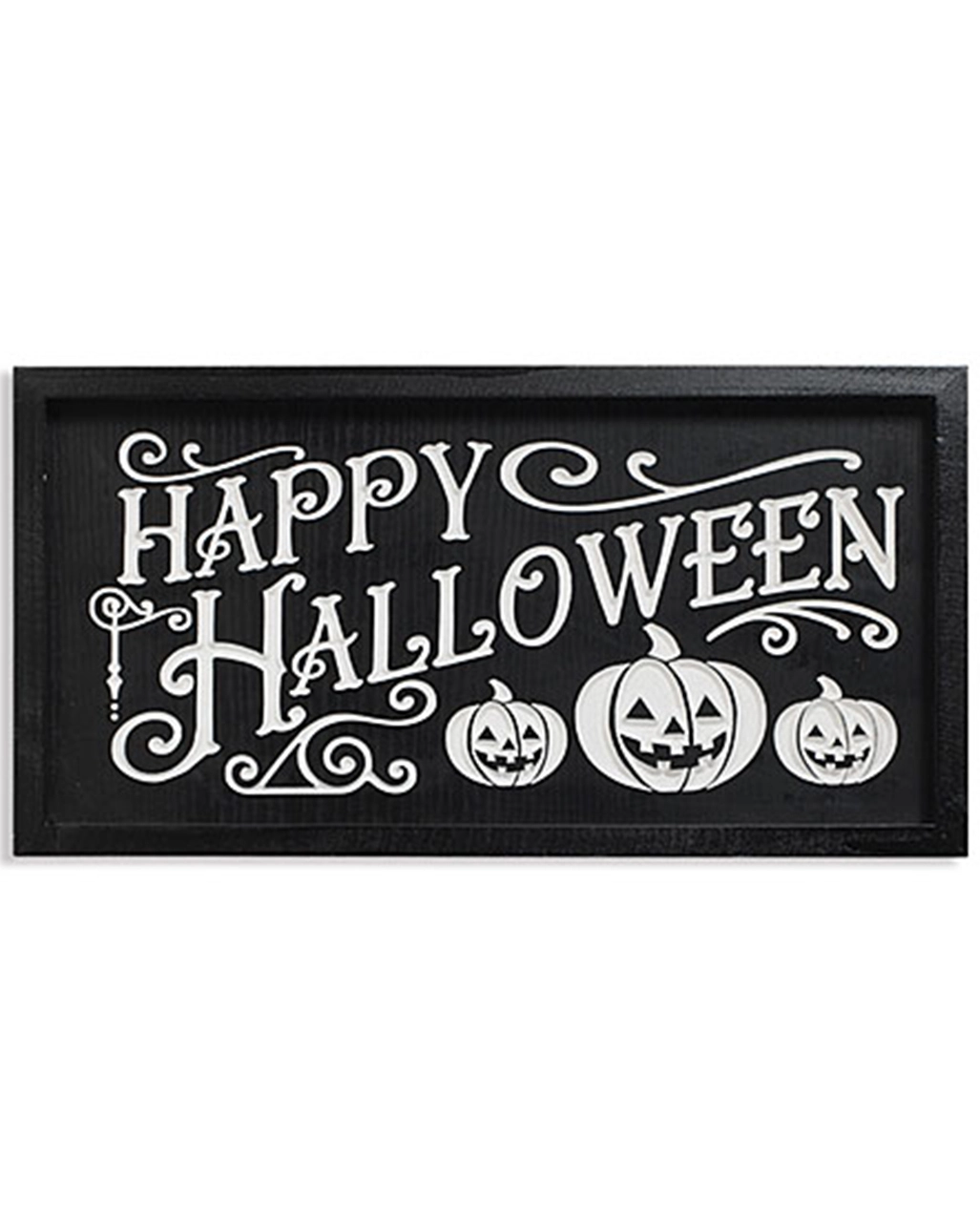 „Happy Halloween“ Wandbild Mit Gravur 41cm