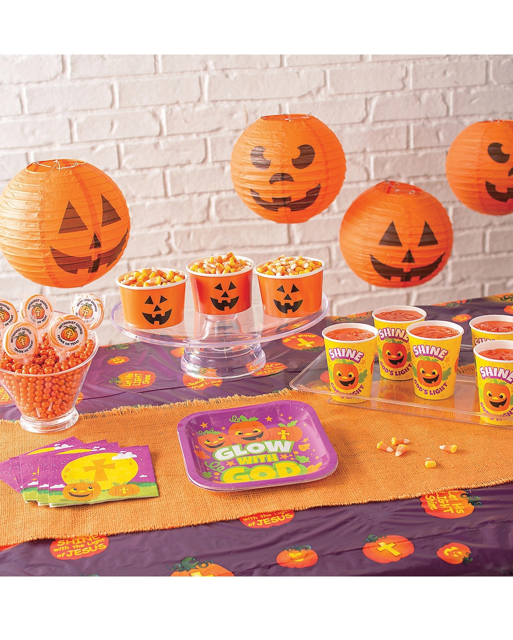 Kürbis Laternen 12er Pack – Bild 3