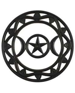 Dreifach Mond Wandschmuck 30cm